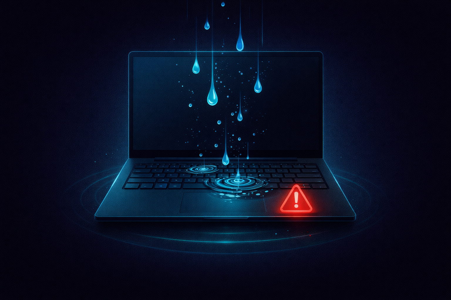 Dégât liquide laptop HP à Québec — Réparation urgence