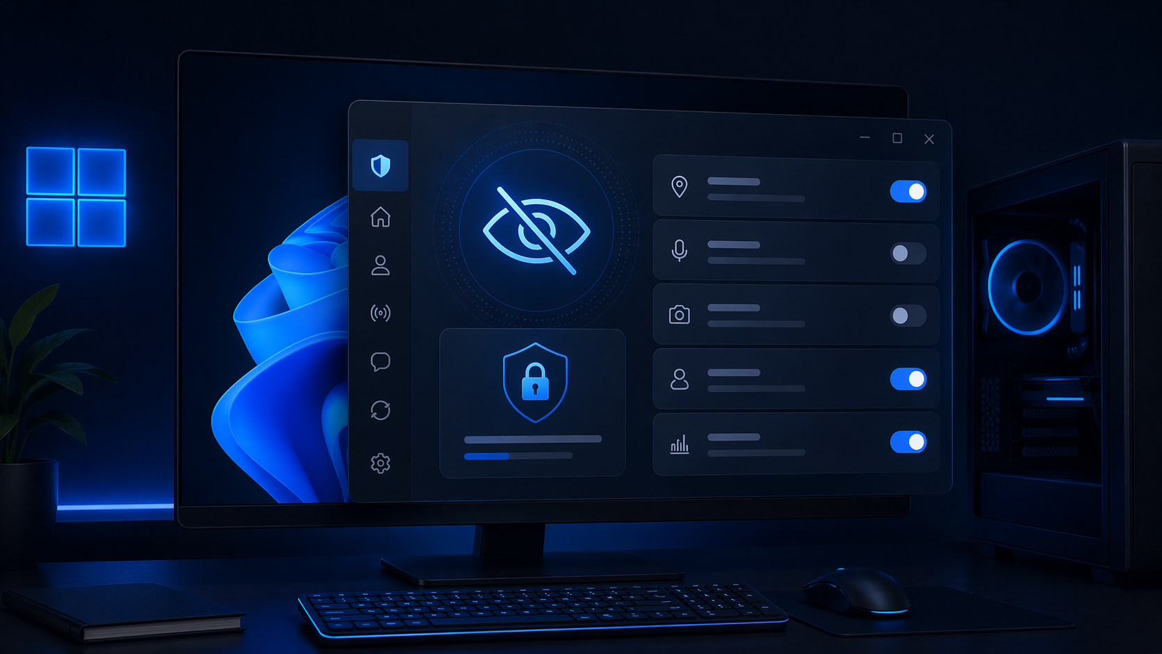 Réglages vie privée Windows 11 — Guide complet 2026